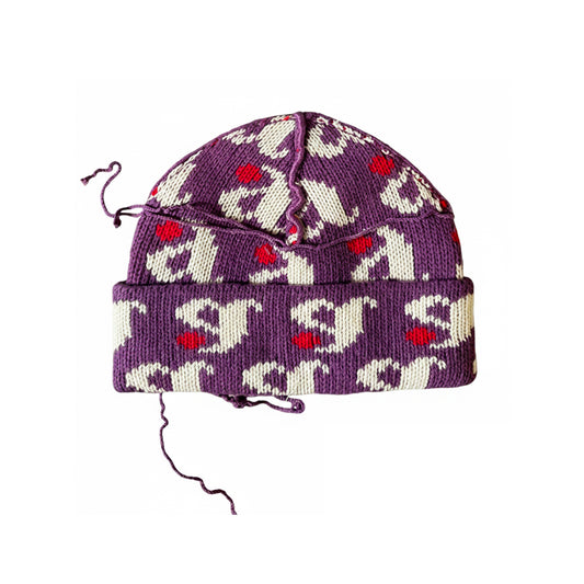 Inverted Lambswool Beanie